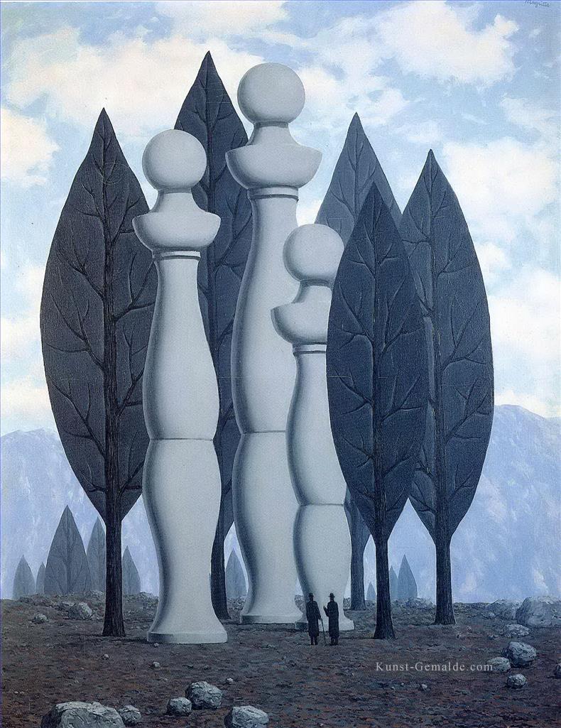 die Kunst der Konversation 1950 1 René Magritte Ölgemälde